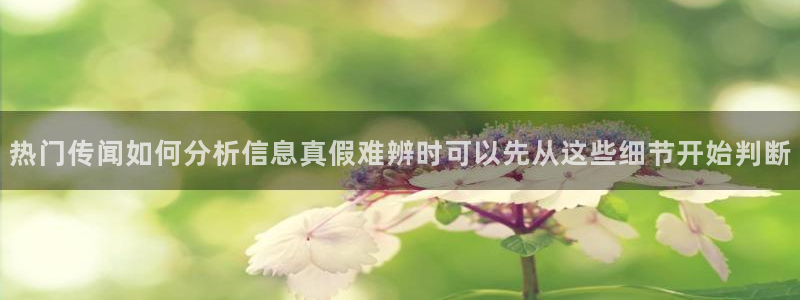 吃瓜直播：热门传闻如何分析信息真假难辨时可以先从这些细节开始判断